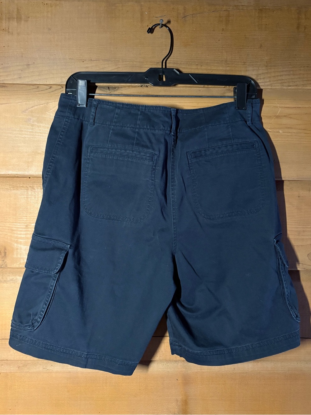 J. Jill Black Cargo Shorts- Size 8- Cotton Shorts - Picture 2 of 12
